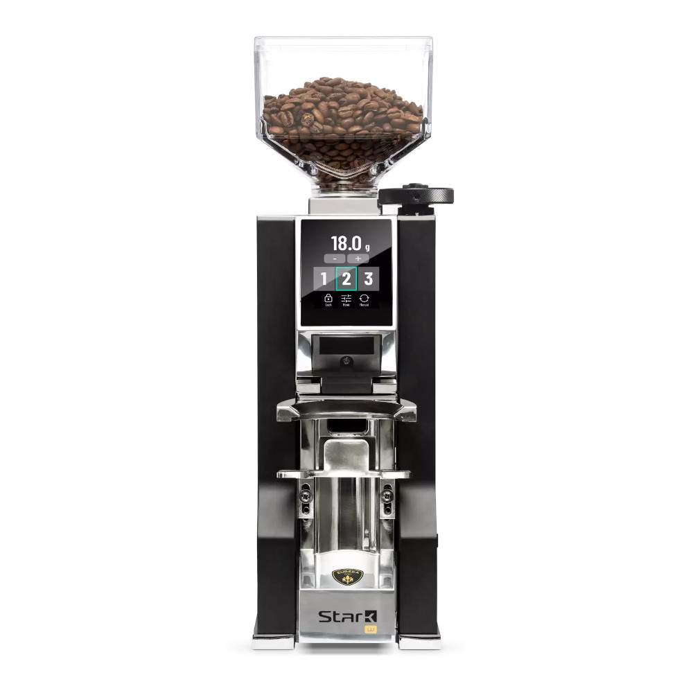 Eureka Mignon Stark W 65 Schwarz Grind by Weight Espressomühle