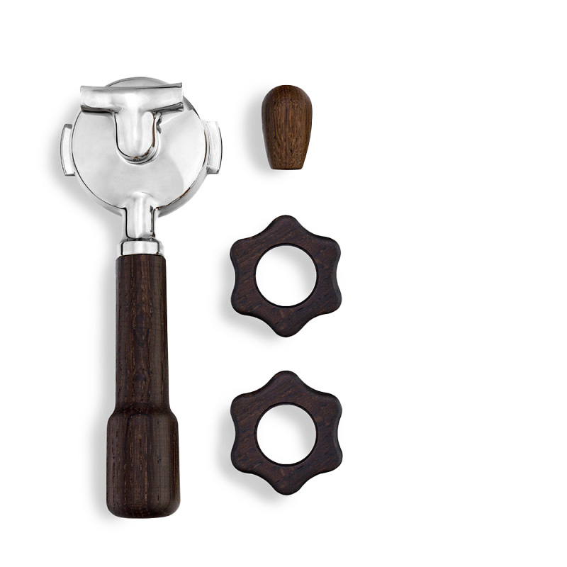 Wiedemann  Griffset classic Drehräder universal 4 tlg Räuchereiche