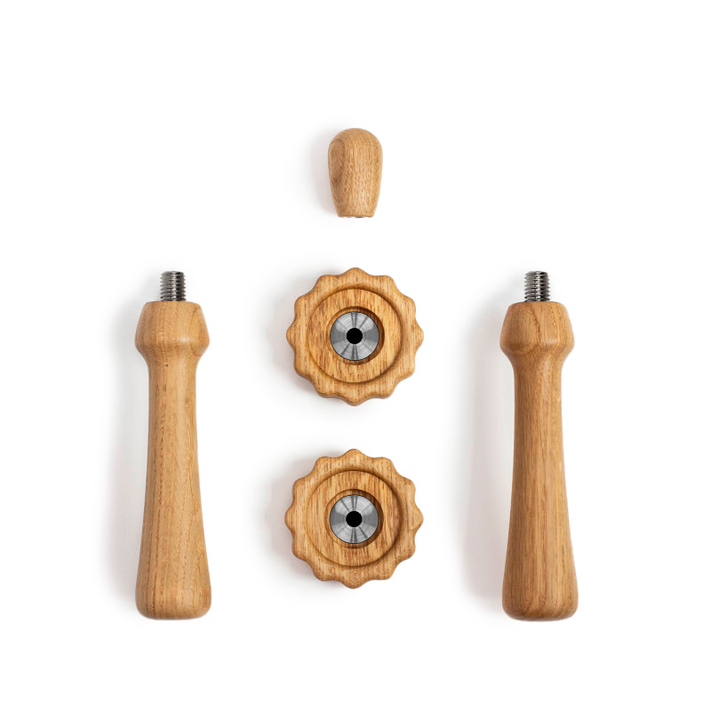 Wiedemann  Griffset refined für Rocket Siebträger Eiche