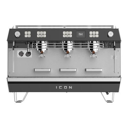 Dalla Corte ICON High Black Walnut 3 Brühgruppen