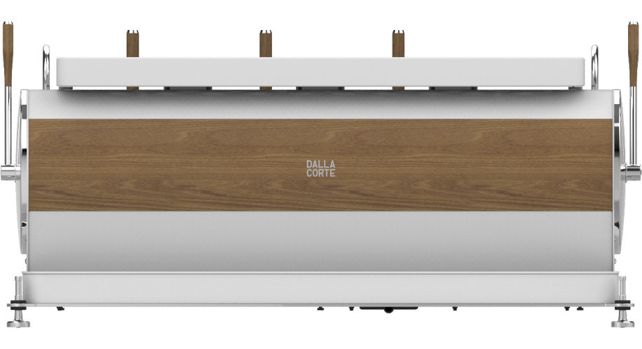 Dalla Corte Zero Barista White Walnut 3 Brühgruppen