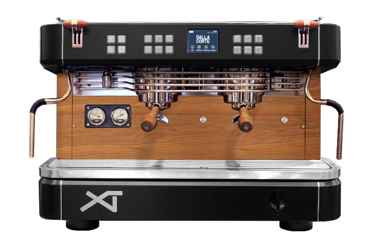 Dalla Corte XT Classic dark walnut 2 Brühgruppen