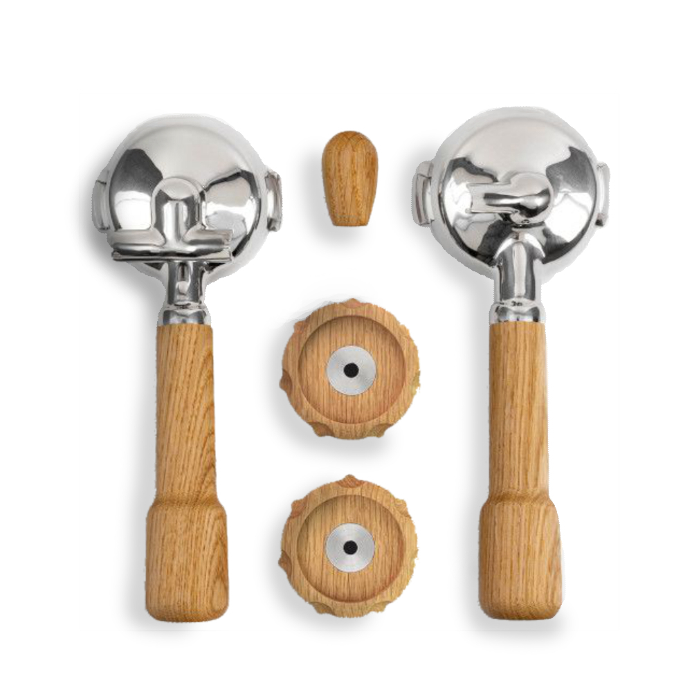 Wiedemann Griffset classic Profitec Pro400 Eiche, inkl. Filterköpfe