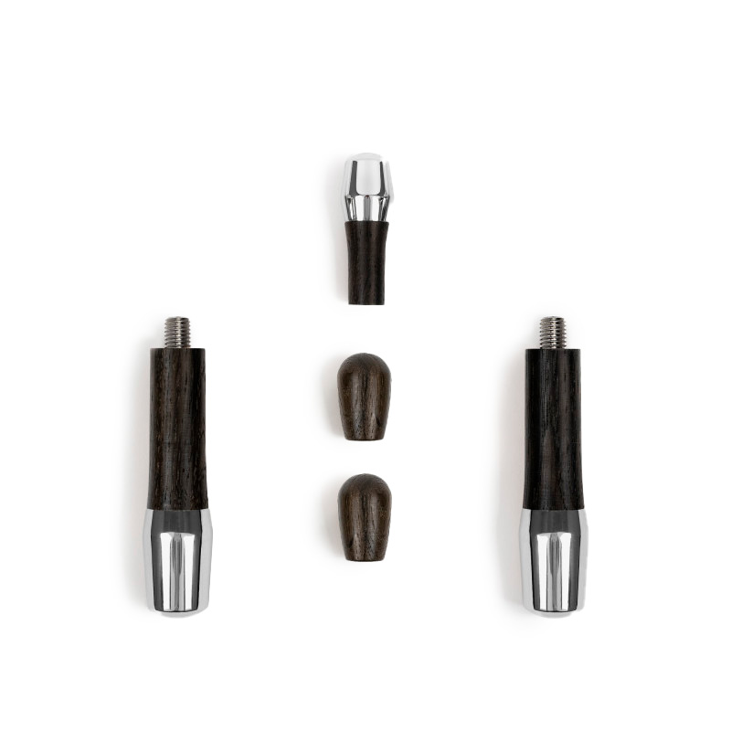 Wiedemann  Griffset elegant für ECM Kipphebel V1 Räuchereiche