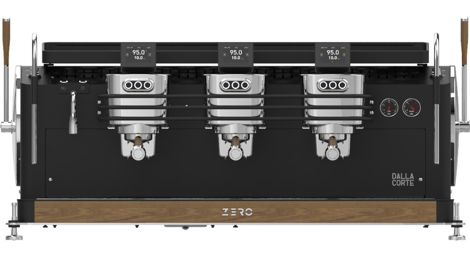 Dalla Corte Zero Classic Dark Walnut 3 Brühgruppen