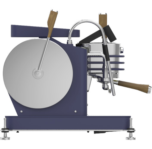 Dalla Corte Zero Barista Navy Blue Walnut 3 Brühgruppen
