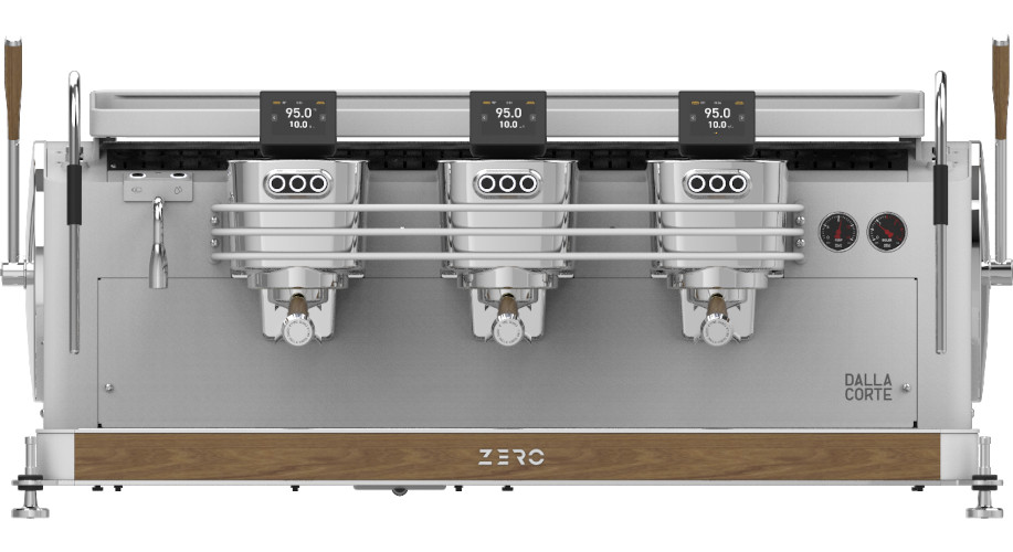 Dalla Corte Zero Classic White Walnut 3 Brühgruppen