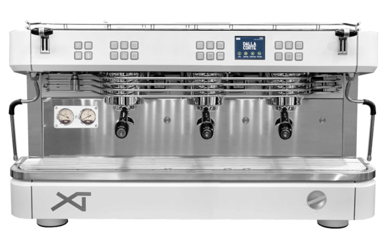 Dalla Corte XT Classic dynamic white 3 Brühgruppen