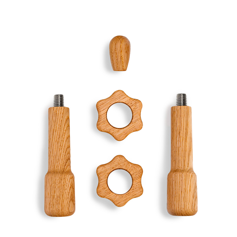 Wiedemann  Griffset classic Drehräder 5 tlg Eiche