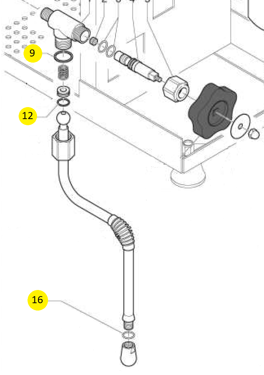 Wartungsset ECM Classika II Dampfdüse