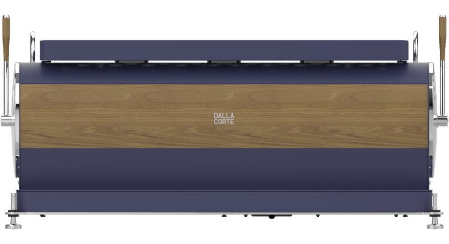 Dalla Corte Zero Classic Navy Blue Walnut 3 Brühgruppen