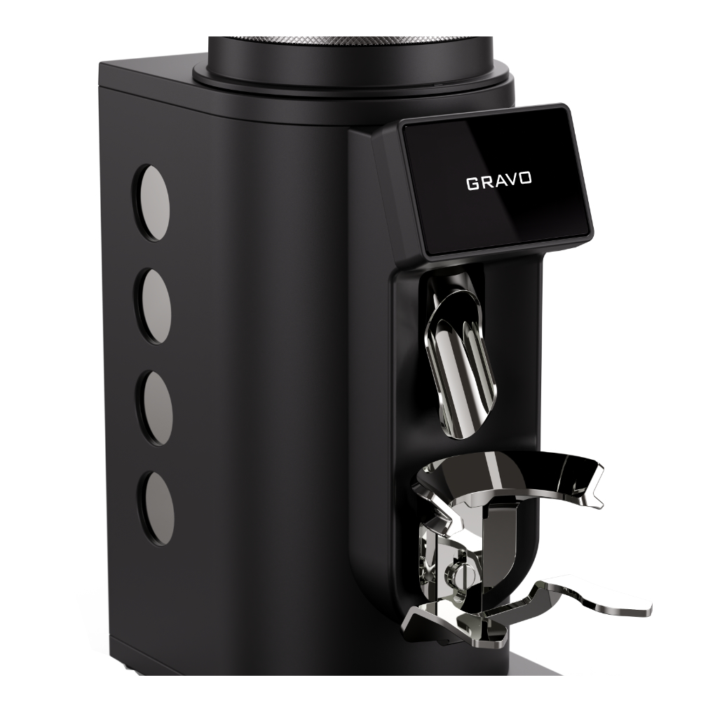 Rocket Mühle Gravo 63 schwarz-kupfer