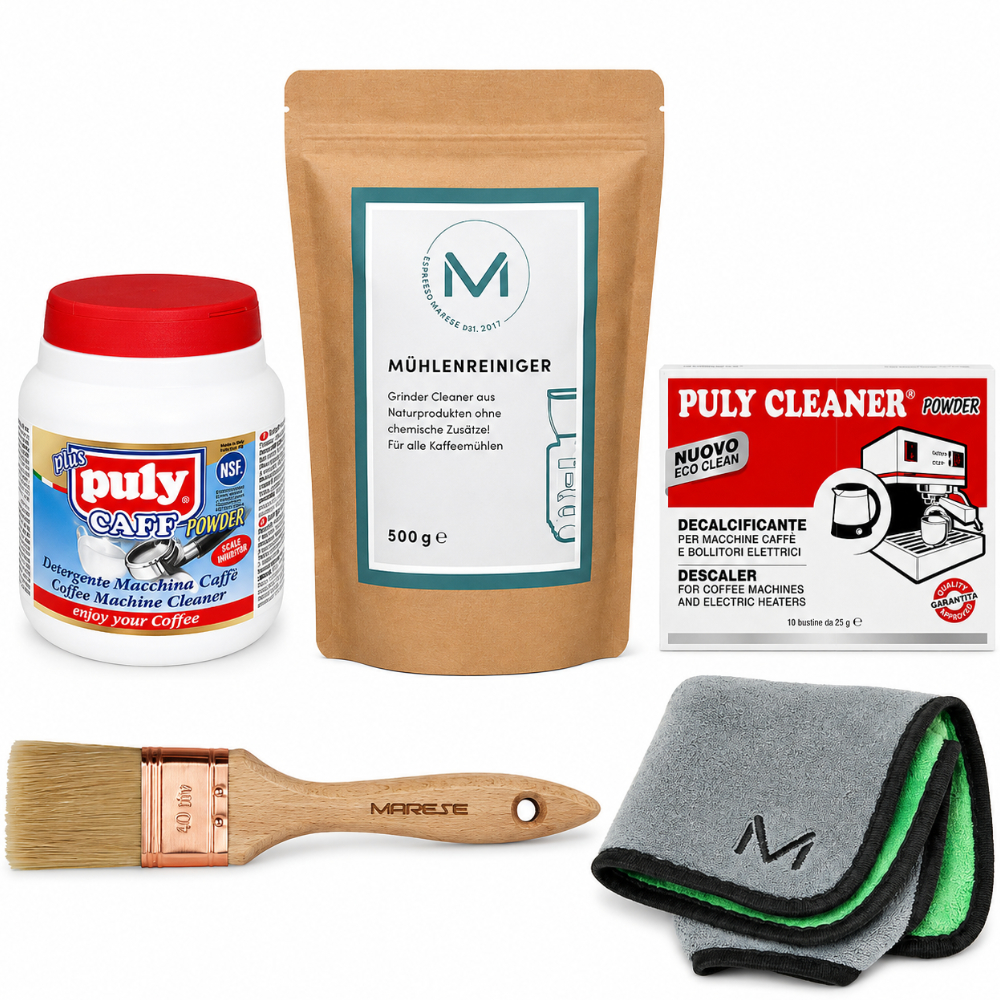 Marese Reinigungsset Siebträger und Mühle