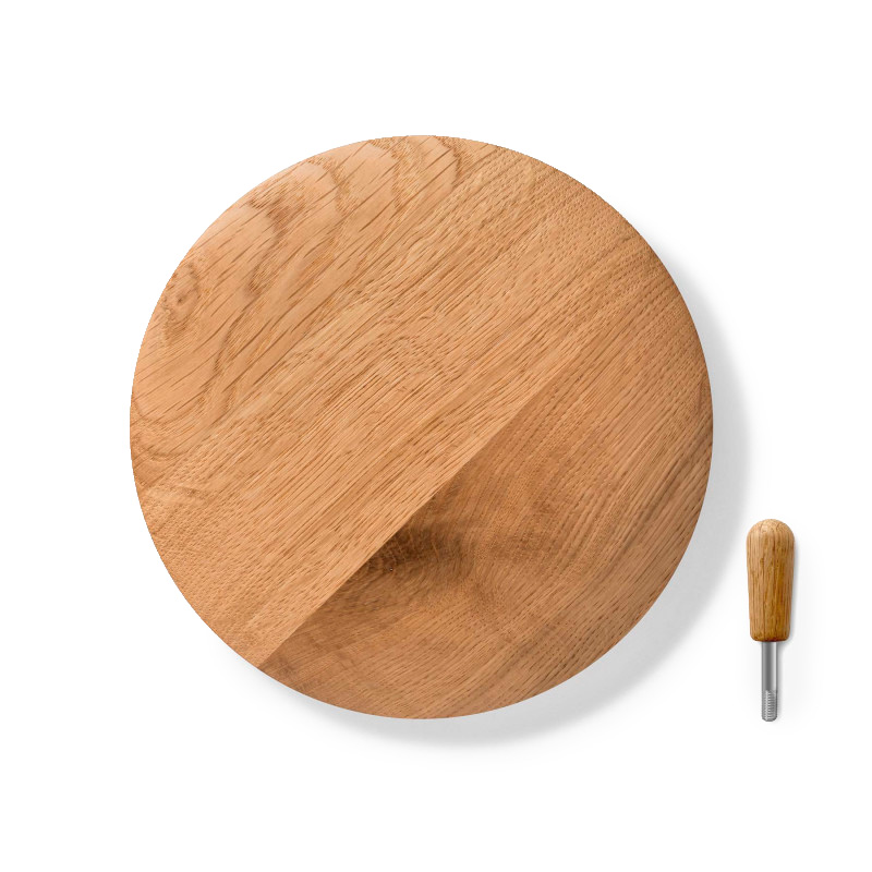 Wiedemann  Mühlendeckel Set für MAZZER A Eiche