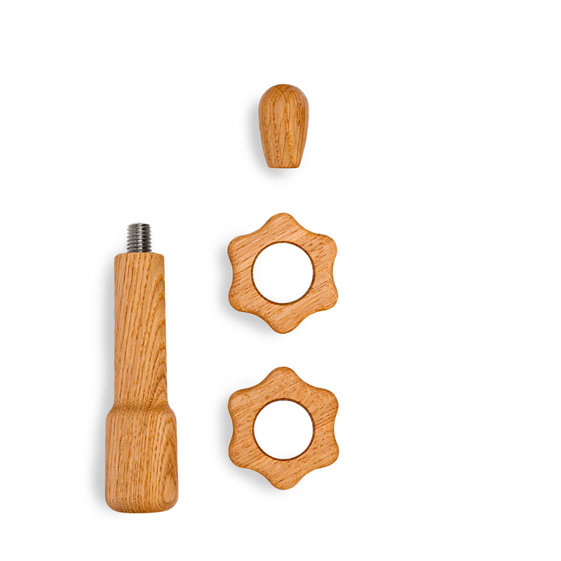 Wiedemann  Griffset classic Drehräder 4 tlg Eiche