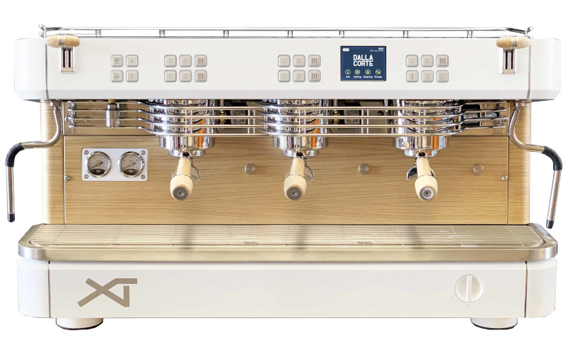 Dalla Corte XT Classic white oak 3 Brühgruppen