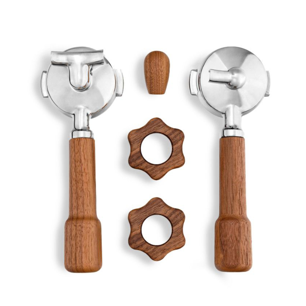 Wiedemann  Griffset classic Drehräder universal 5 tlg Nussbaum