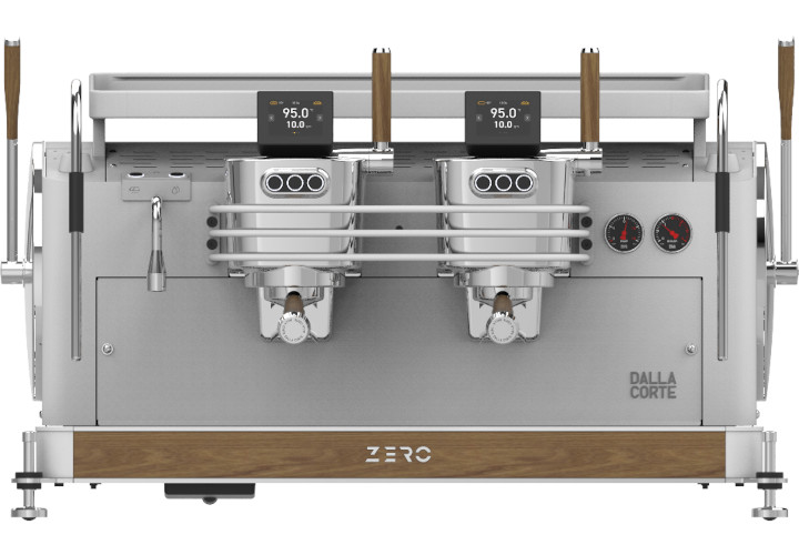 Dalla Corte Zero Barista White Walnut 2 Brühgruppen