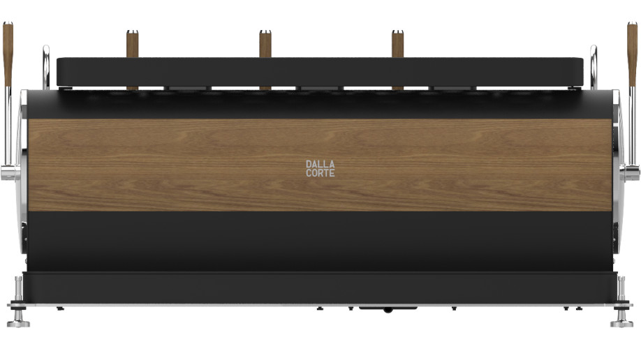 Dalla Corte Zero Barista Dark Walnut 3 Brühgruppen