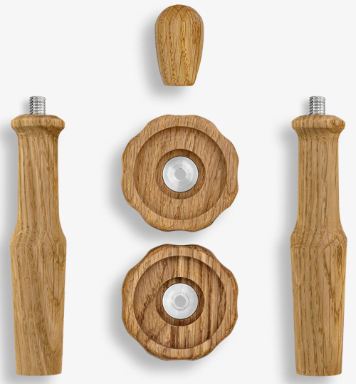 Wiedemann Griffset vibrant Rocket Appartamento TCA Eiche