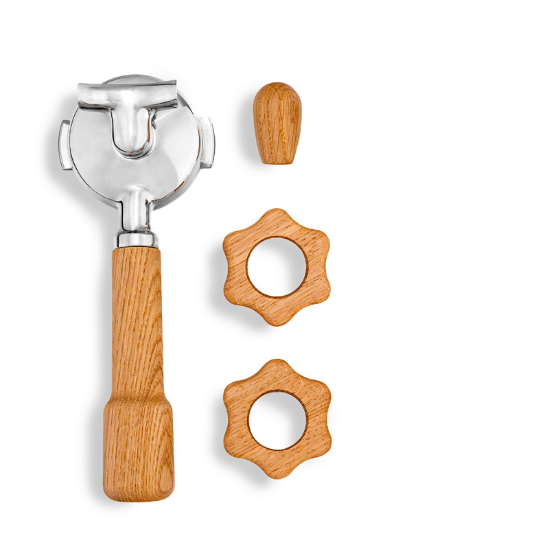 Wiedemann  Griffset classic Drehräder universal 4 tlg Eiche