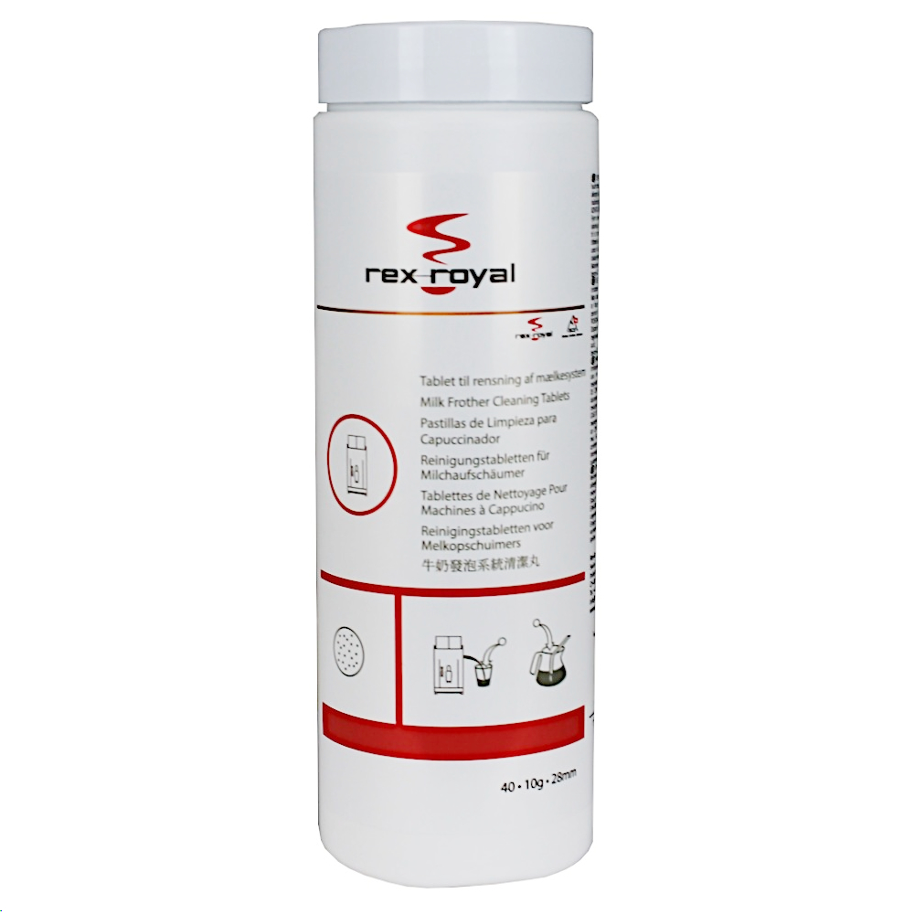 Rex-Royal Milch-Reinigungstabletten, 40 Stück Dose