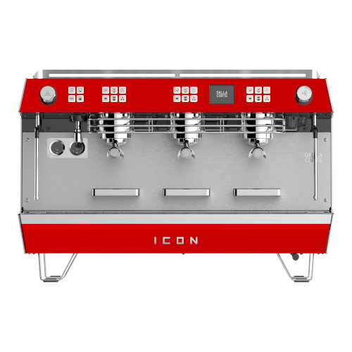 Dalla Corte ICON High Dynamic Red 3 Brühgruppen