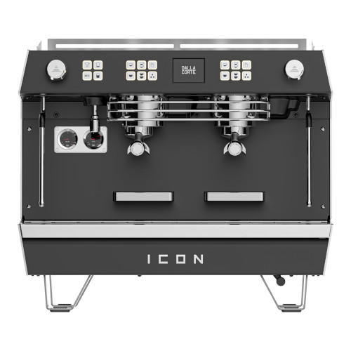 Dalla Corte ICON High Total Matt Black 2 Brühgruppen