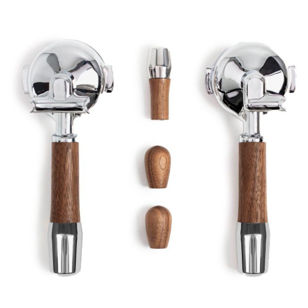 Wiedemann Griffset elegant für ECM Kipphebel V1 Nussbaum