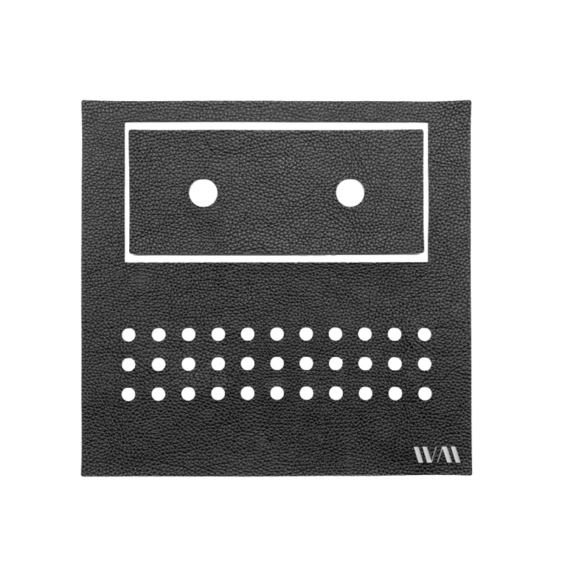 Wiedemann  EspressoCover für Rocket Mozzafiato Kunstleder schwarz