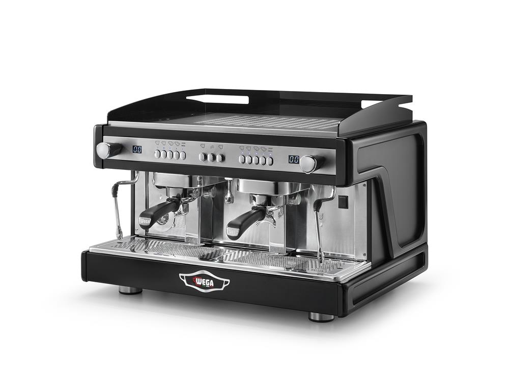 Wega Airy Schwarz 2 Brühgruppen