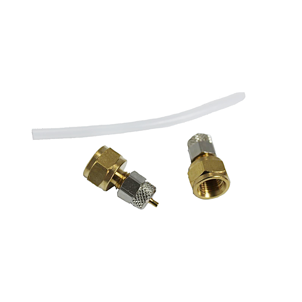 Bezzera Schlauch PTFE ø 2x4 200 mm 1/8 Zoll F incl. 2x Raccord Unica