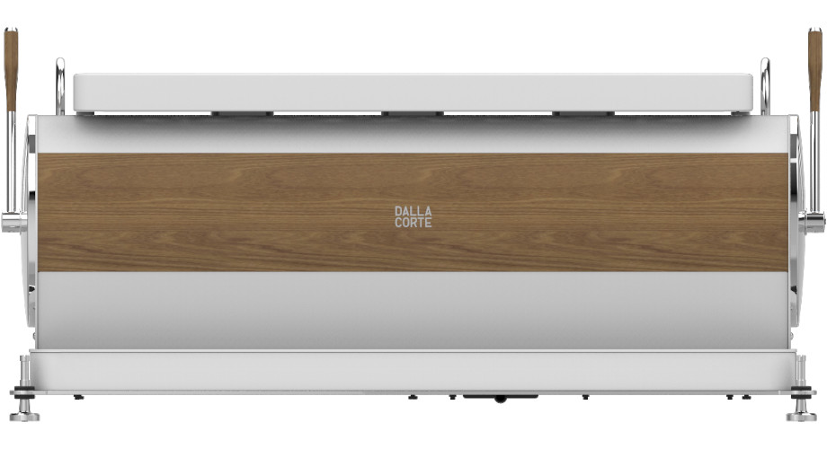 Dalla Corte Zero Classic White Walnut 3 Brühgruppen