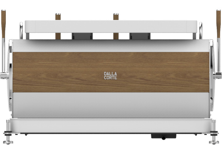Dalla Corte Zero Barista White Walnut 2 Brühgruppen