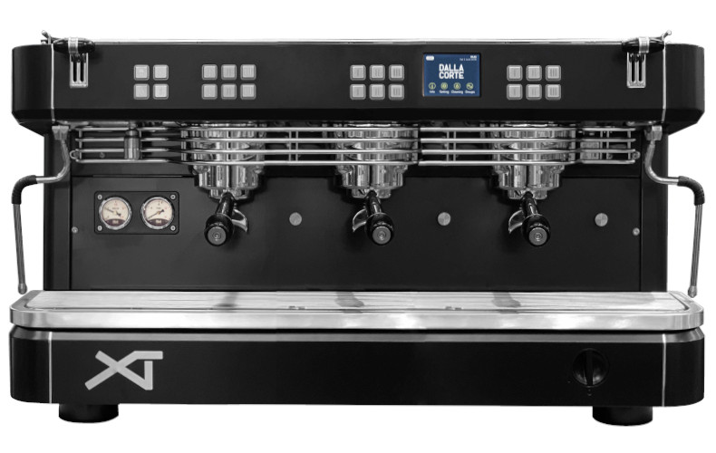 Dalla Corte XT Classic total dark 3 Brühgruppen