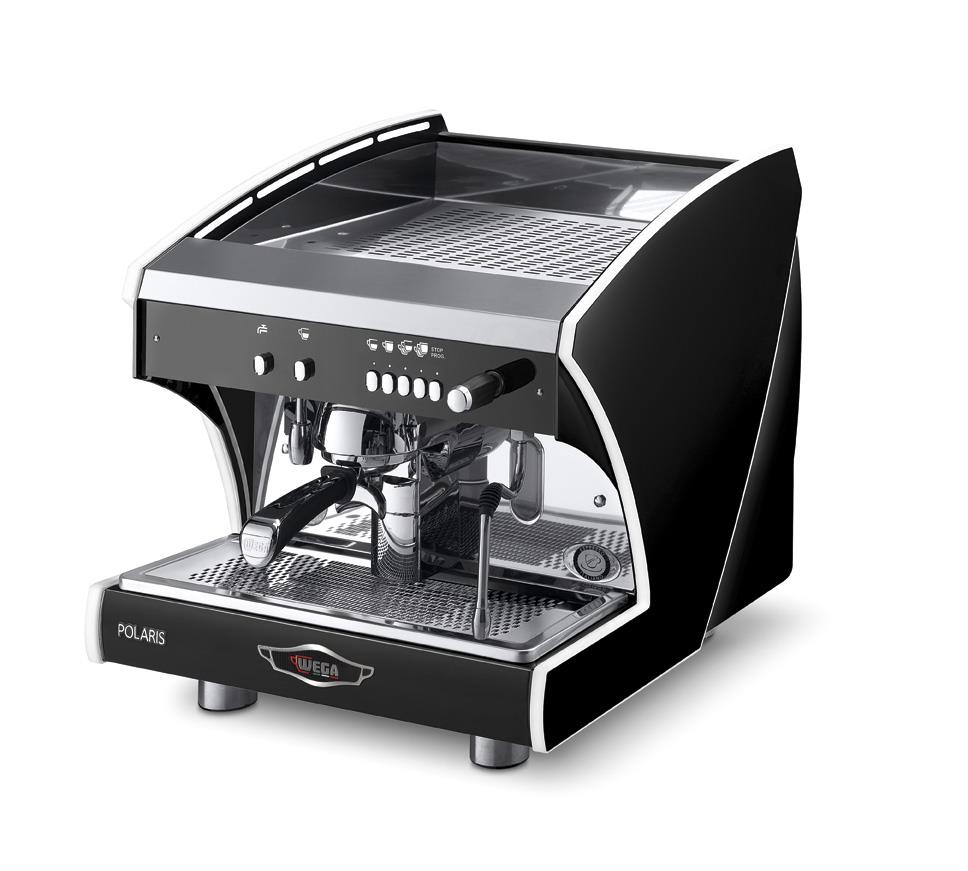 Wega Polaris EVD Schwarz 1 Brühgruppe