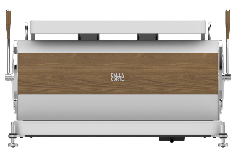 Dalla Corte Zero Classic White Walnut 2 Brühgruppen